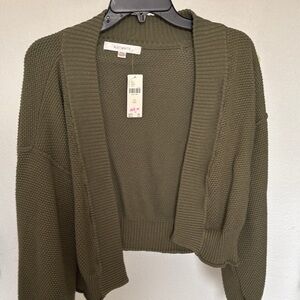 Khaki Women's Cardigan by